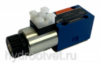 4WE6EA61/CG24N9K4 - Гидрораспределитель золотниковый Ду 6 с электроуправлением, схема EA (44-1), электроуправление G24, возврат - пружинный