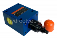 DBDS10G1X/200 - Предохранительный клапан прямого управления Ду10, давление регулировки до 200 бар, тип монтажа - резьбовой, элемент регулировки S = винт