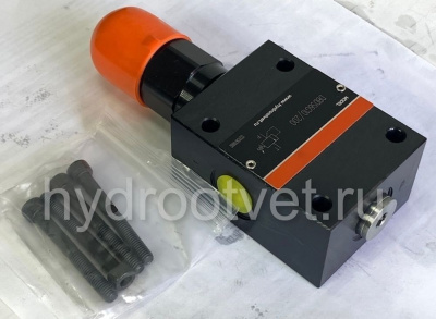 DBDS6G1X/200V - Предохранительный клапан прямого управления Ду6, давление регулировки до 200 бар, тип монтажа - резьбовой, элемент регулировки S = винт