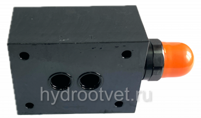 DBDS20P1X/25 - Предохранительный клапан прямого управления Ду20, давление регулировки до 25 бар, тип монтажа - на плиту, элемент регулировки S = винт